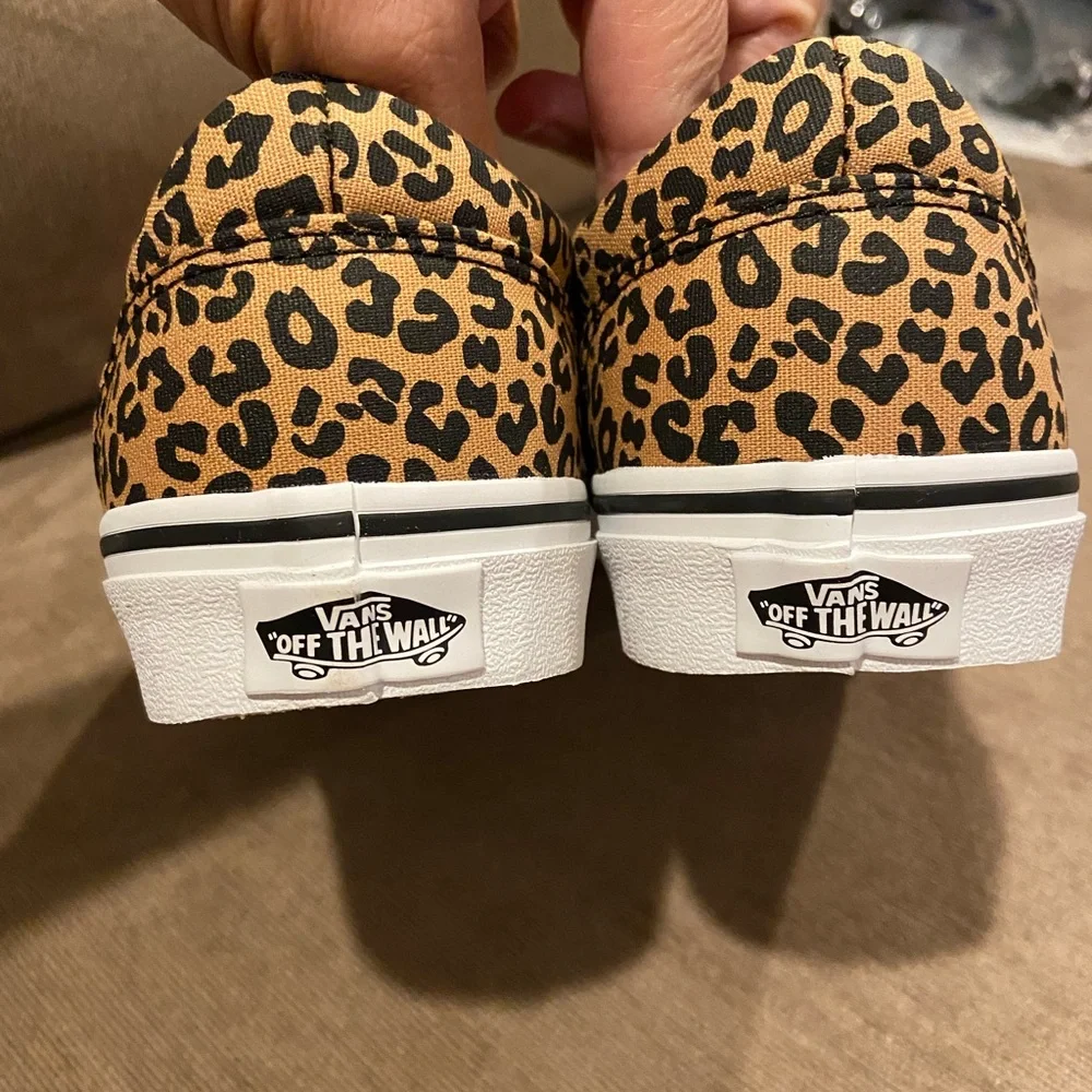 Cheetah print Womens Vans size 8.0 - Picture 5 of 5